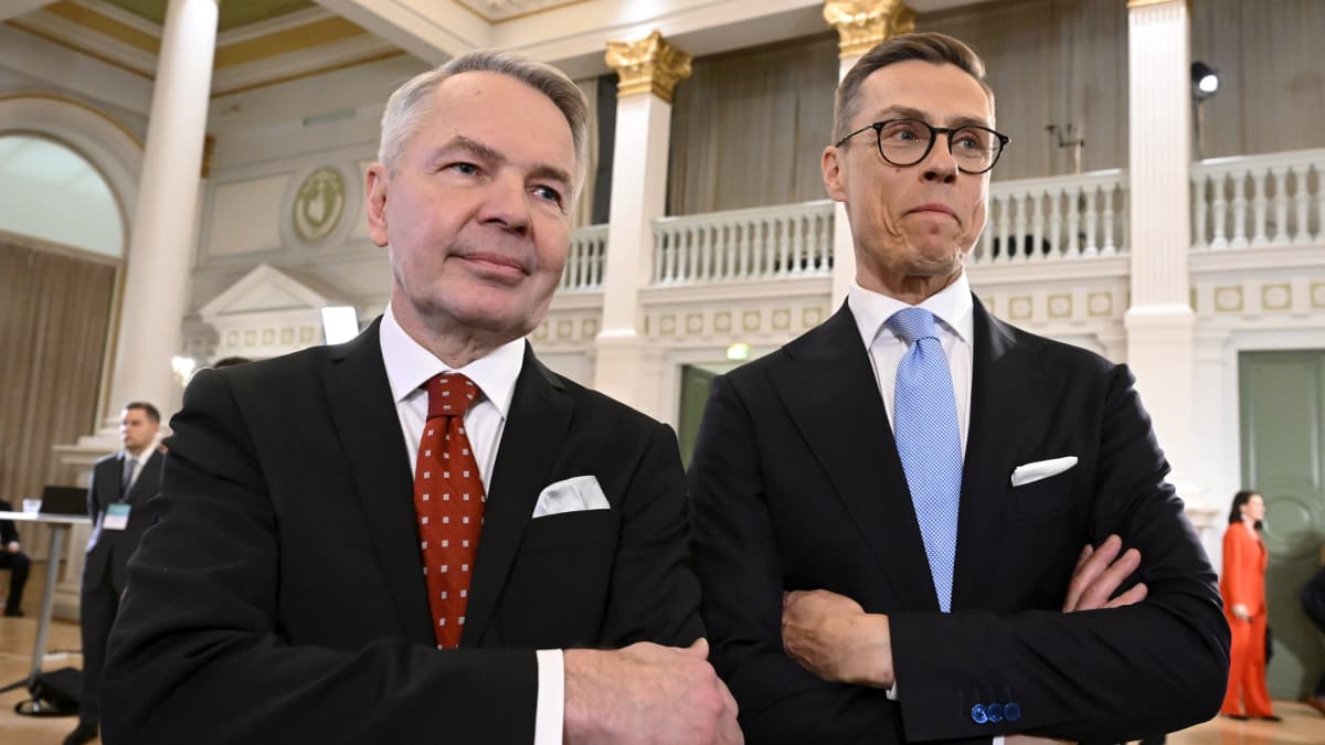 Pekka Haavisto ja Alexander Stubb.